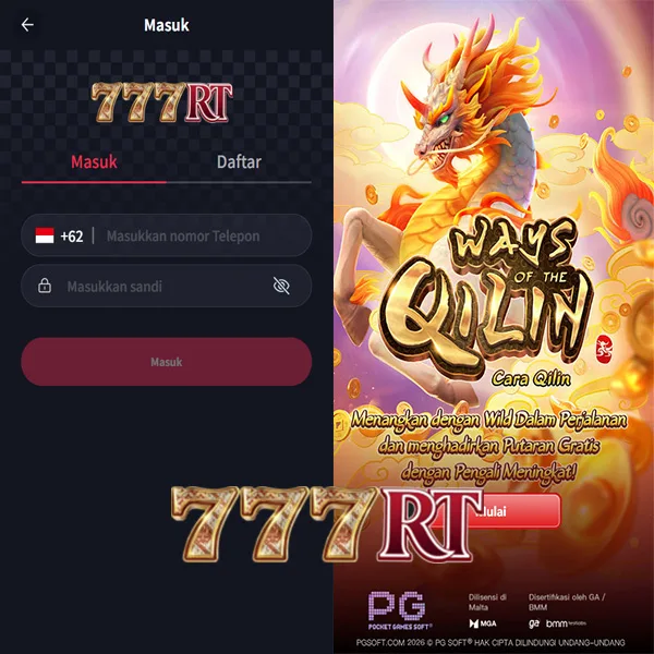 777RT Login Resmi APK 2026